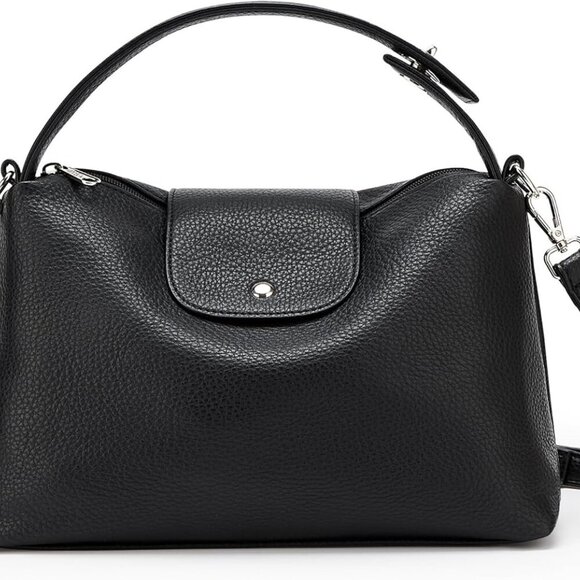 KALIDI Soft Vegan Leather Hobo Bag, Crossbody Purses Satchel for Women with Top - Picture 1 of 7